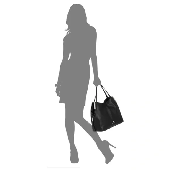 Vince Camuto “Tina” Black tote bag - Picture 3 of 14
